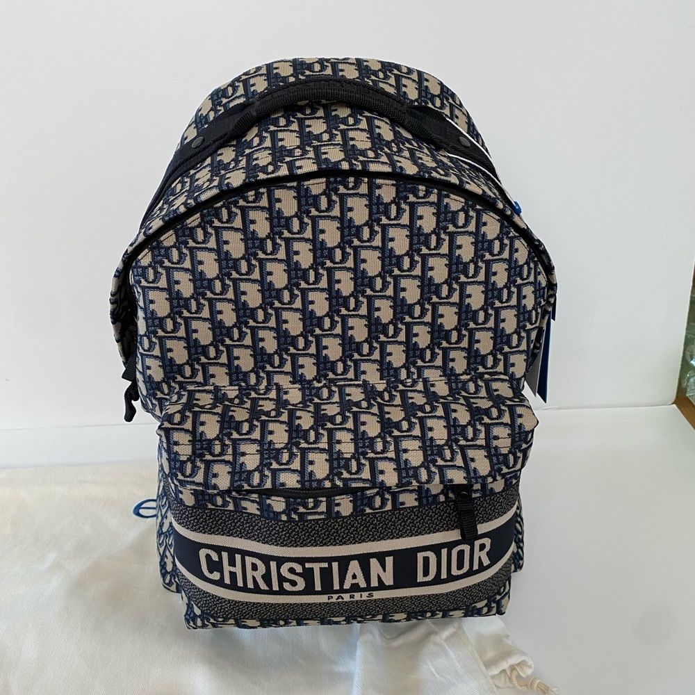 Christian Dior travel backpack